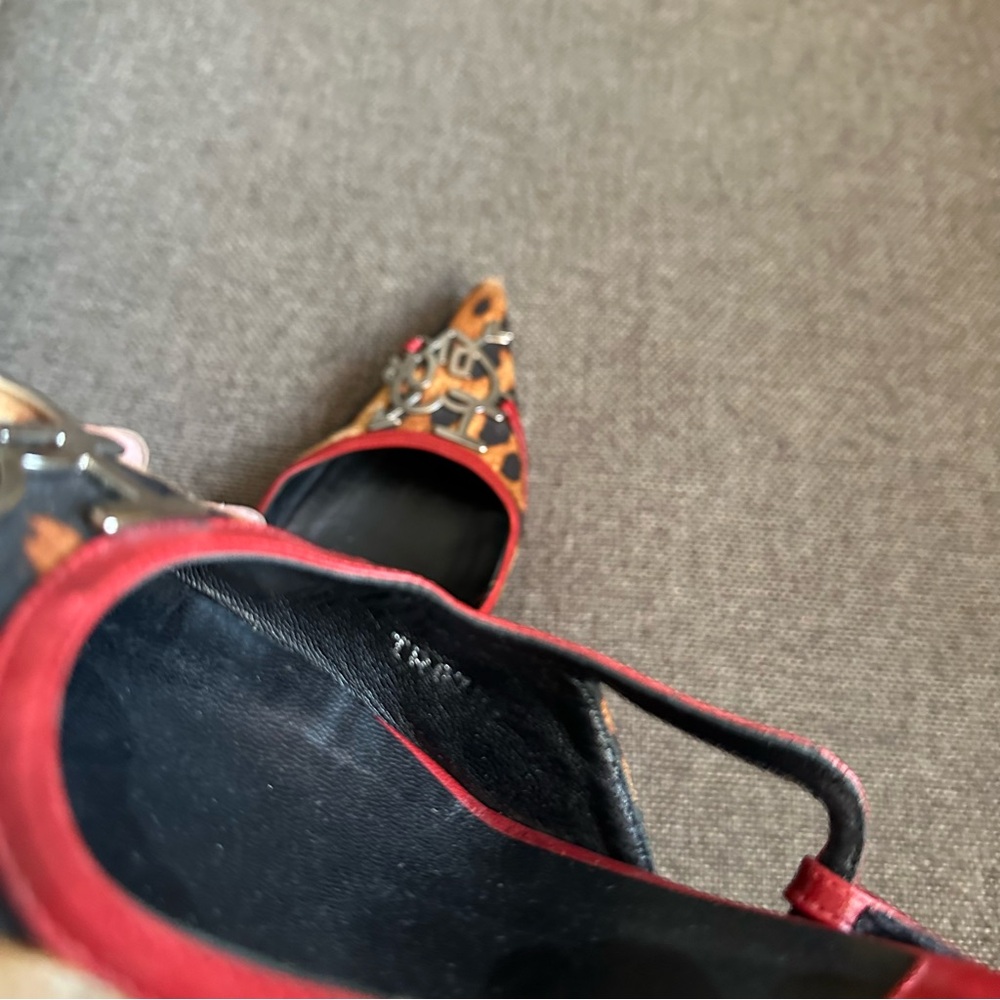Vintage Dior by John Galliano “I love Dior” slingback heels - Picture 12 of 12